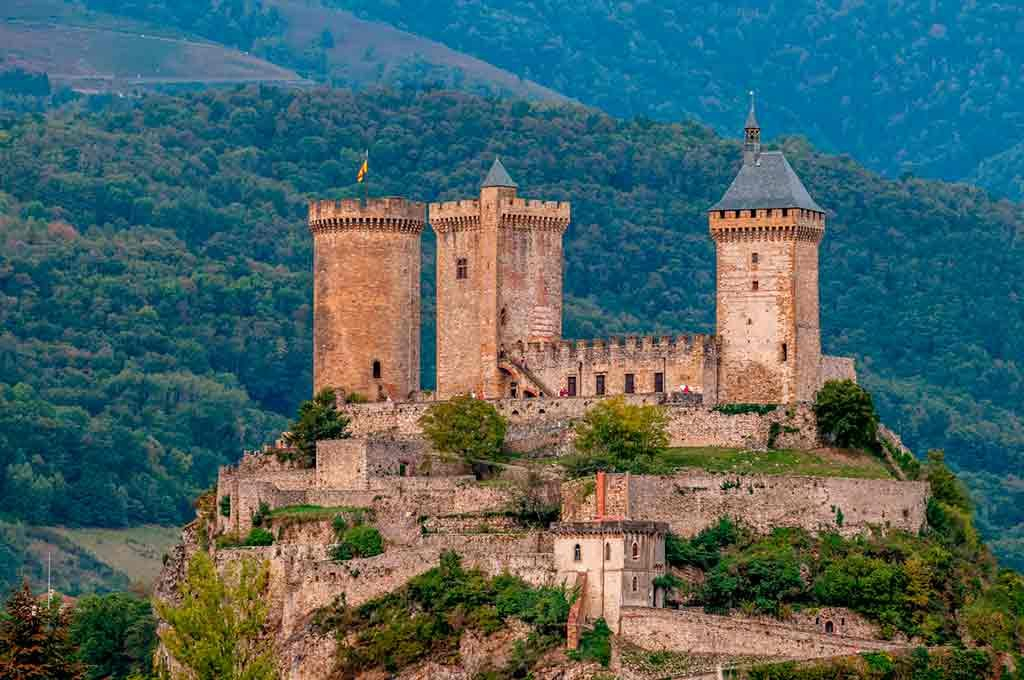 Castles in Southern France-Chateau-de-Foix