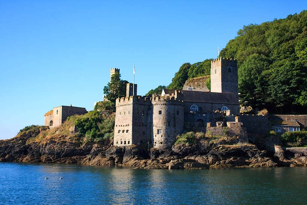famous castle on the coast