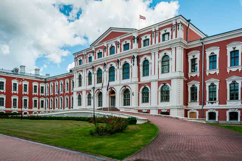 Famous Castles in Latvia-Jelgava-Palace