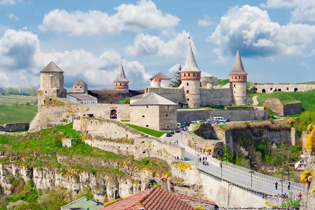 Best Ukrainian Castles-Kamianets-Podilskyi-Castle