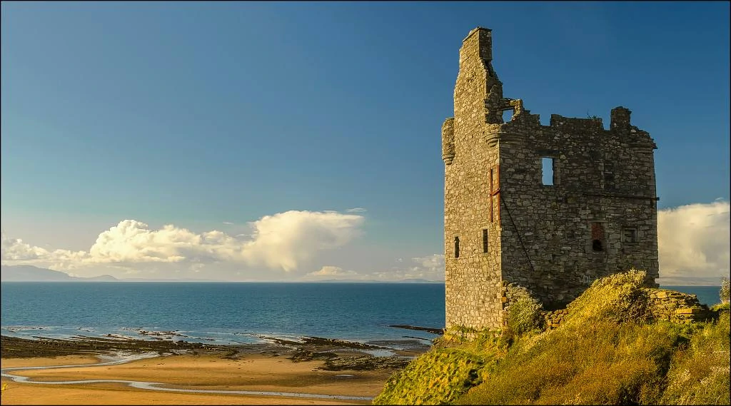 Greenan Castle one of the best castles to visit in Ayrshire