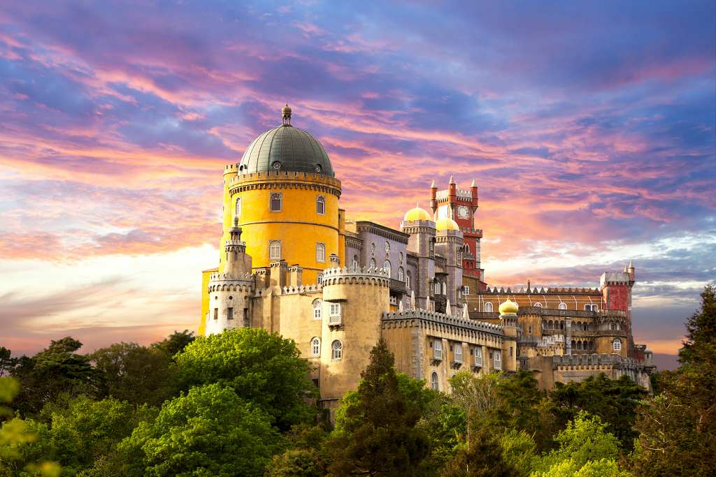 Pena palace - castles near Lisbon