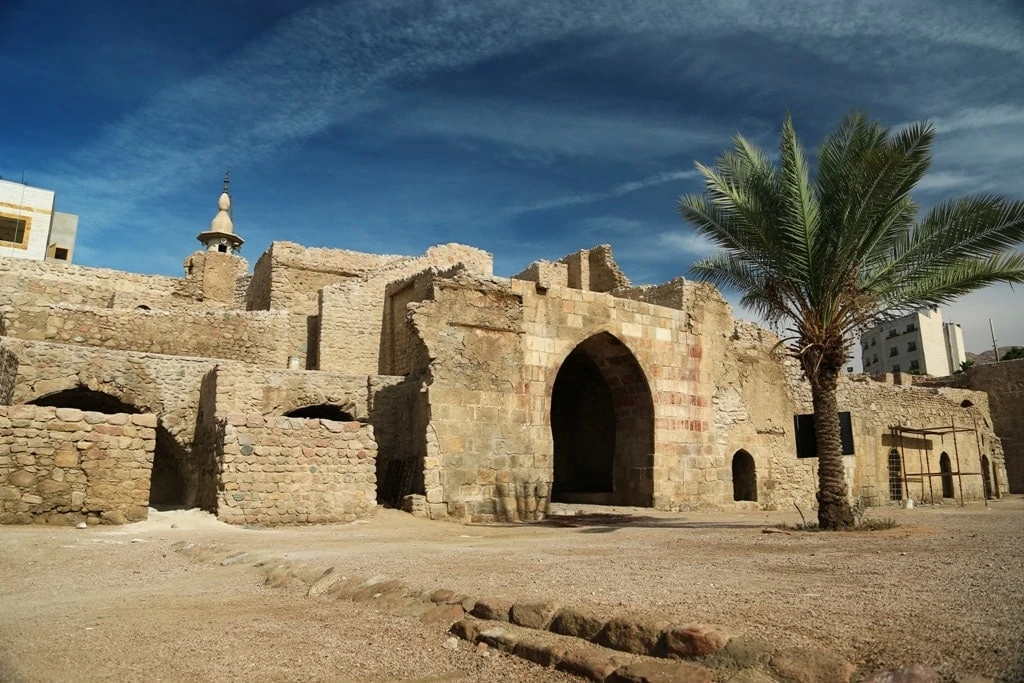 Aqaba Castle in Jordan