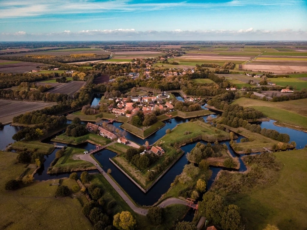 Bourtange-fortress - star forts