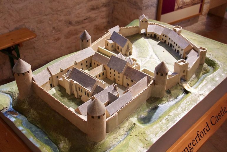 Medieval Castle Layout Map