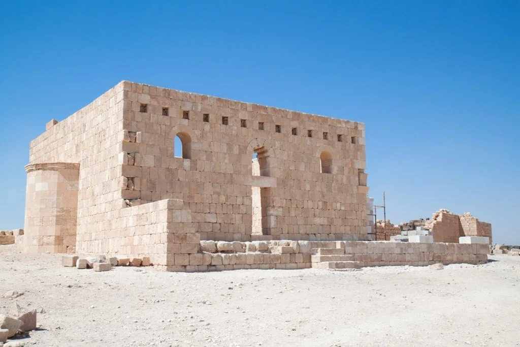 Qasr Al Hallabat desert castle Jordan
