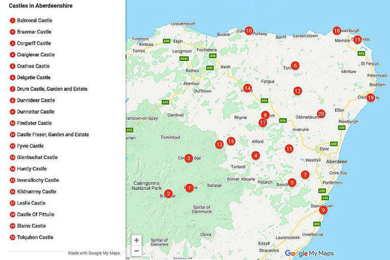 Best Castles in Aberdeenshire Historic European Castles