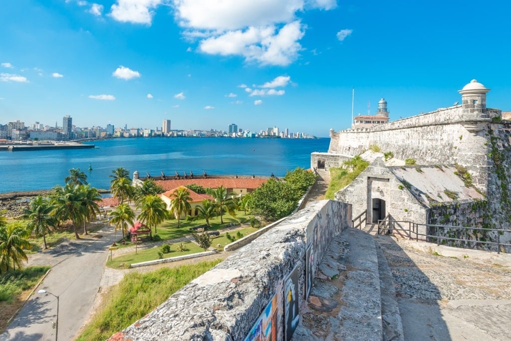 The fortress of El Morro in Havana 