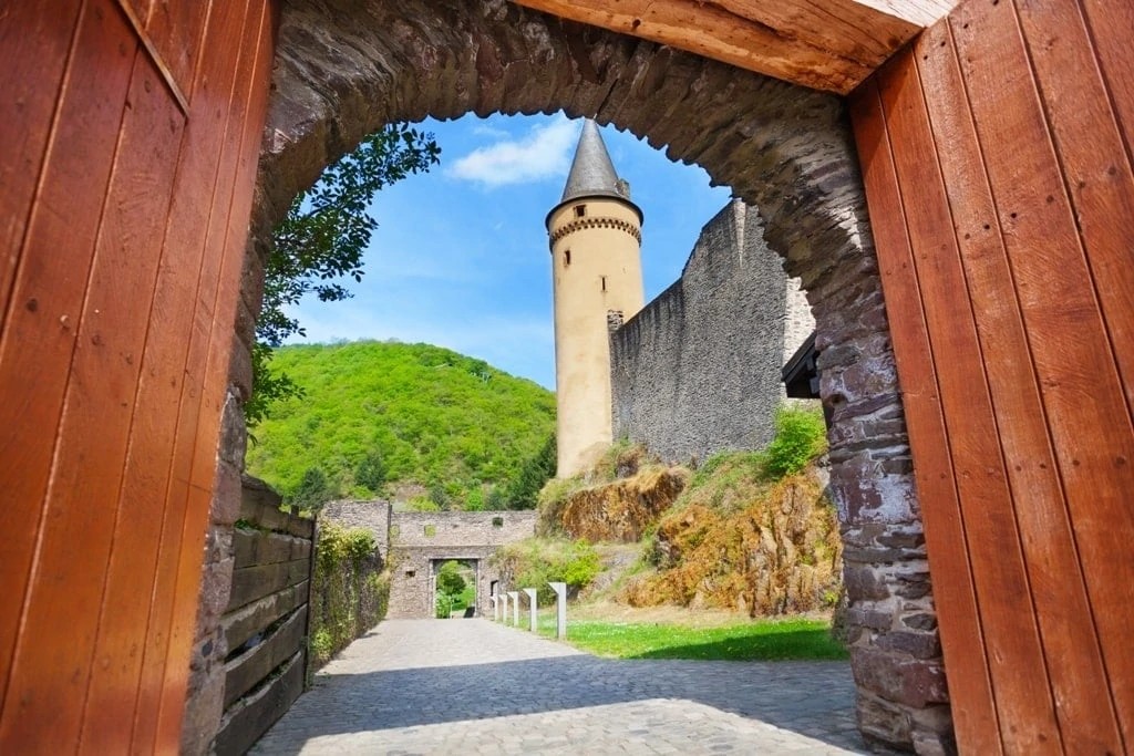 Gates of Vianden Castle