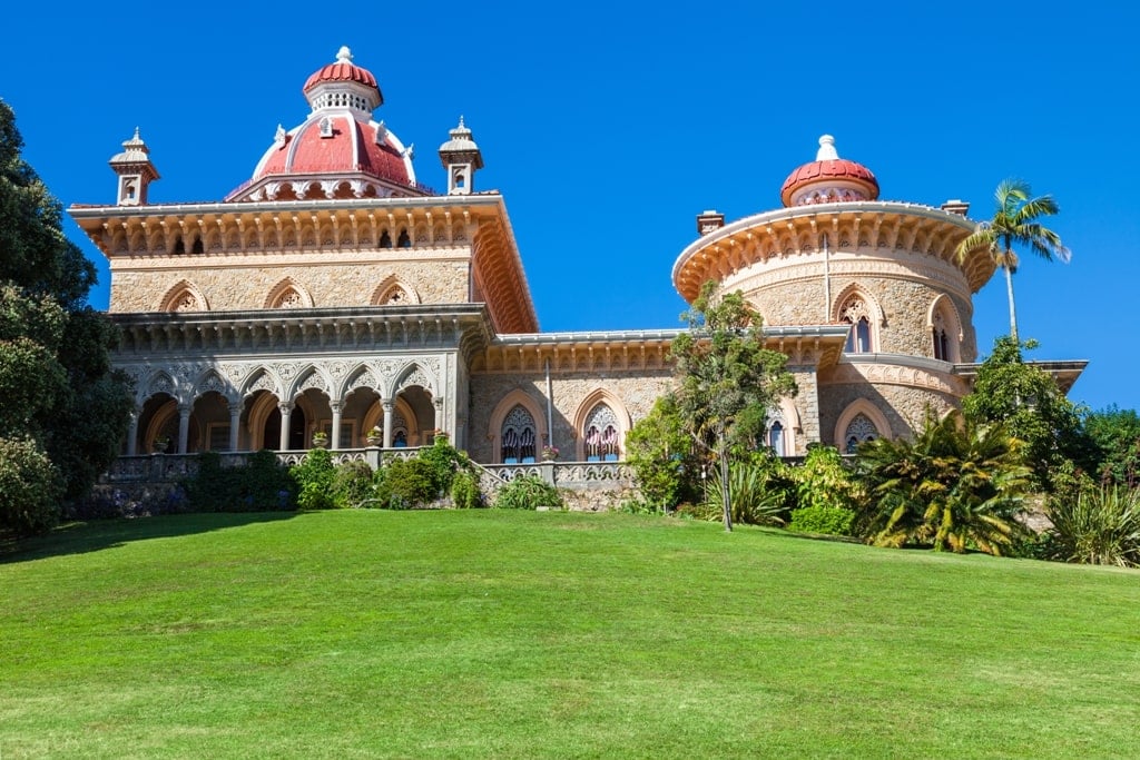 Palace of Monserrate in the village of Sintra, Lisbon, Portugal
