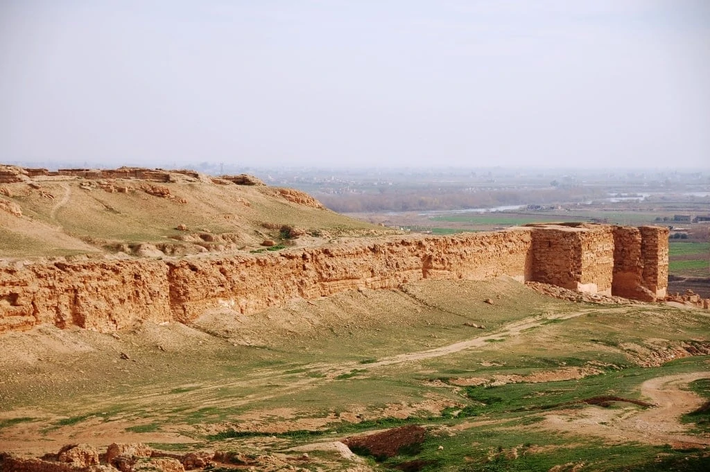 The old city of Dura Europos in Syria
