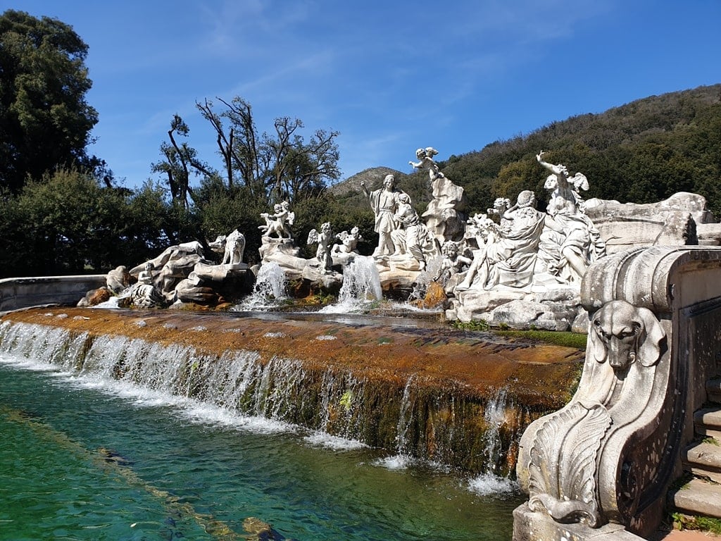 Royal Palace of Caserta fountains