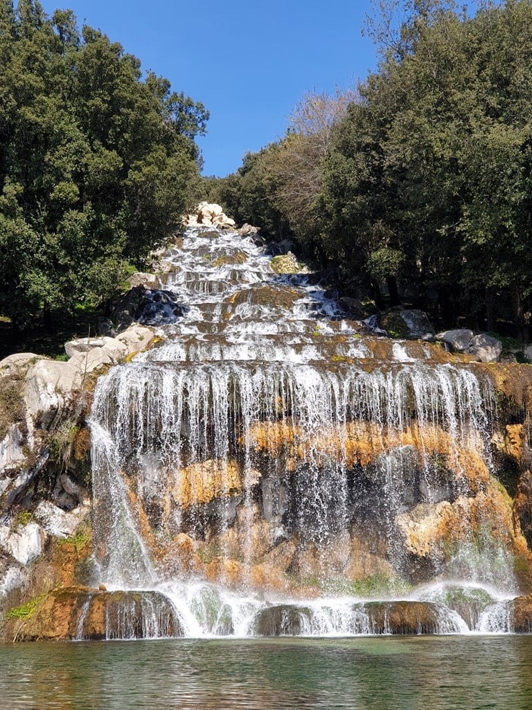 Royal Palace of Caserta waterfall